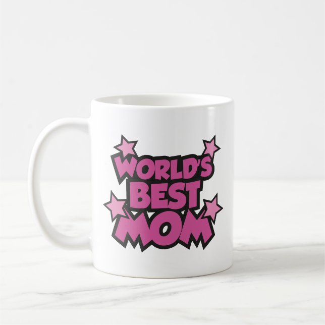 Tasse à café Meilleure Maman du Monde (Gauche)
