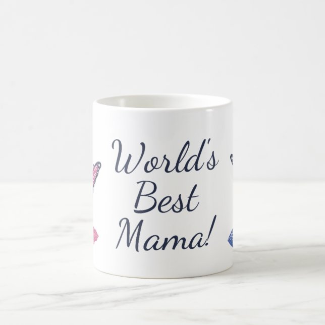 Tasse à café Meilleure Maman du Monde – Cadeau idé (Centre)