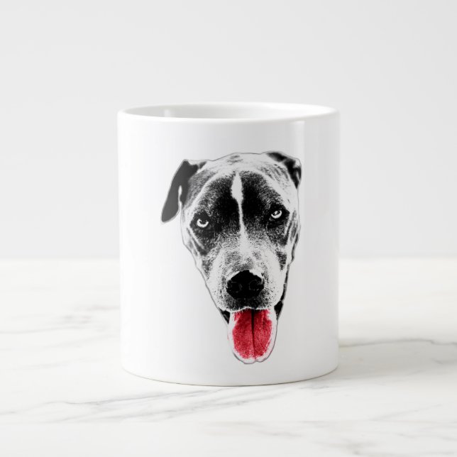 Tasse à café Mélange Pit Joueur Langue Rouge (Devant)