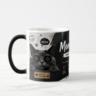 Tasse à café Meow Style : Moins de gens, plus de c