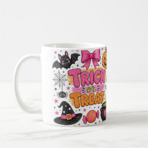 Tasse à café mignonne et effrayante rose pour Hall