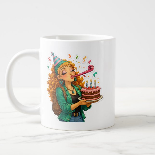 Tasse à café mignonne – Parfaite pour les gorgées  (Gauche)