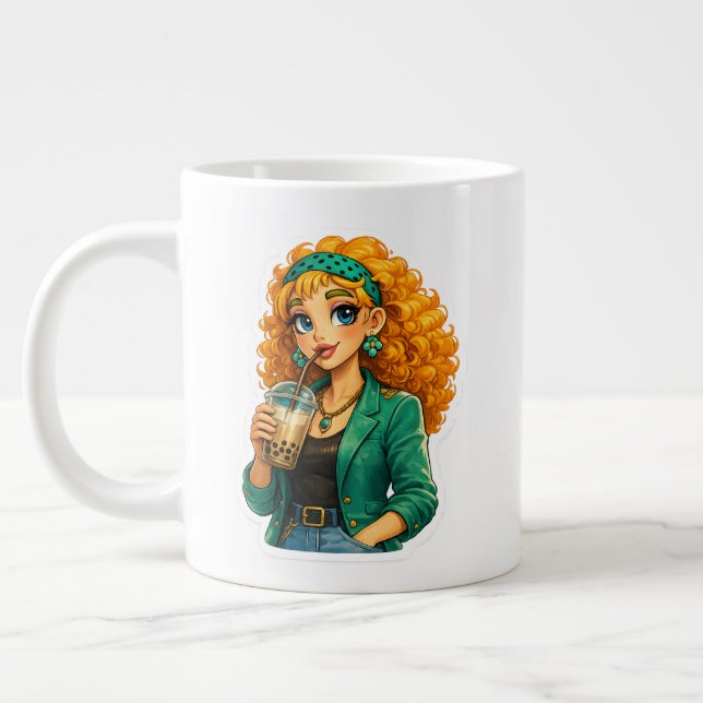 Tasse à café mignonne – Parfaite pour les gorgées  (Gauche)