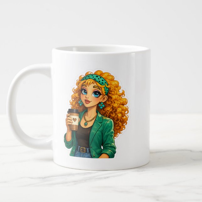 Tasse à café mignonne – Parfaite pour les gorgées  (Gauche)