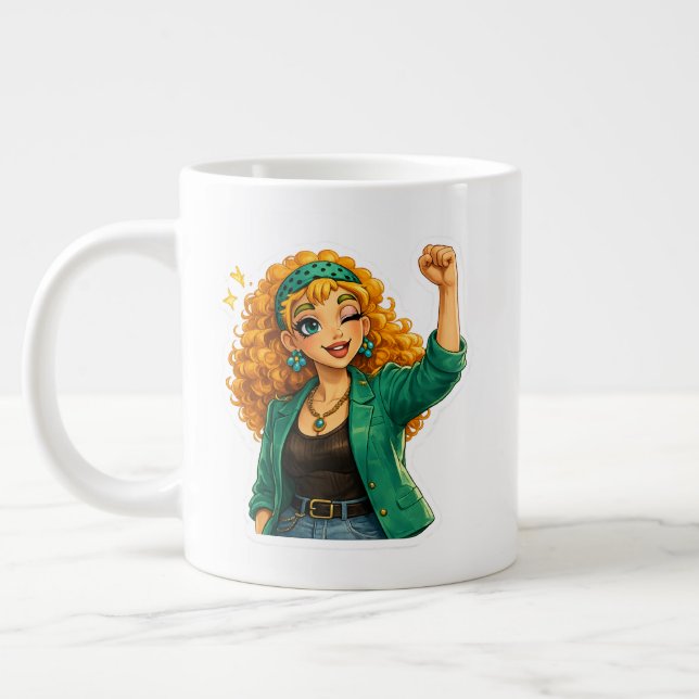 Tasse à café mignonne – Parfaite pour les gorgées  (Gauche)