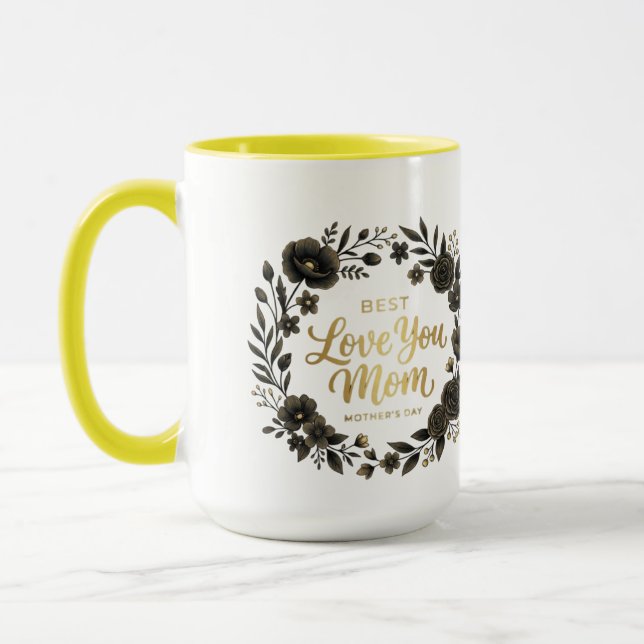 Tasse à café Minimaliste Mère Terre (Gauche)