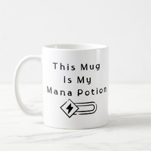 Tasse à café minimaliste pour joueur