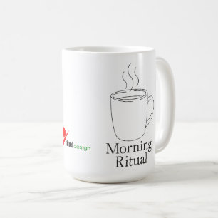 Tasse à café minimaliste "Rituel du matin" Li si