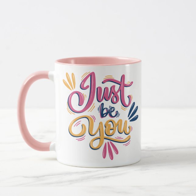 Tasse à café moderne Sois toi-même  (Gauche)