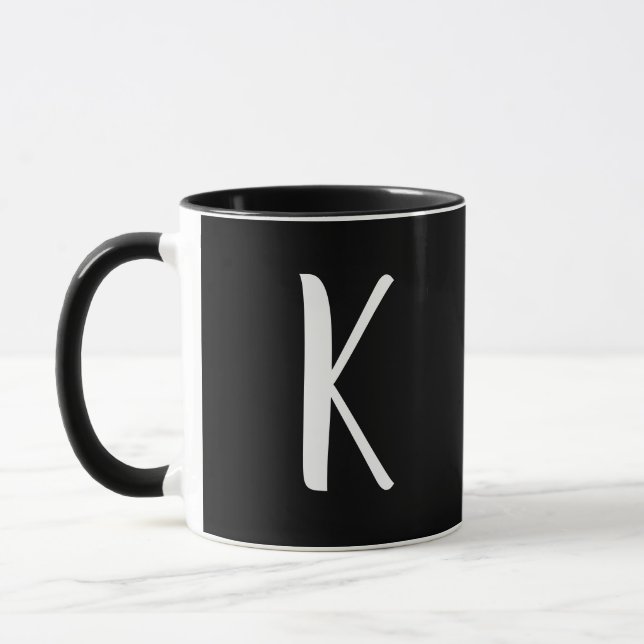 TASSE À CAFE MONOGRAMME SCRIPT (Gauche)