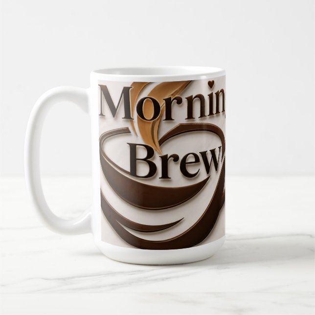 Tasse à café Morning Brew. (Gauche)
