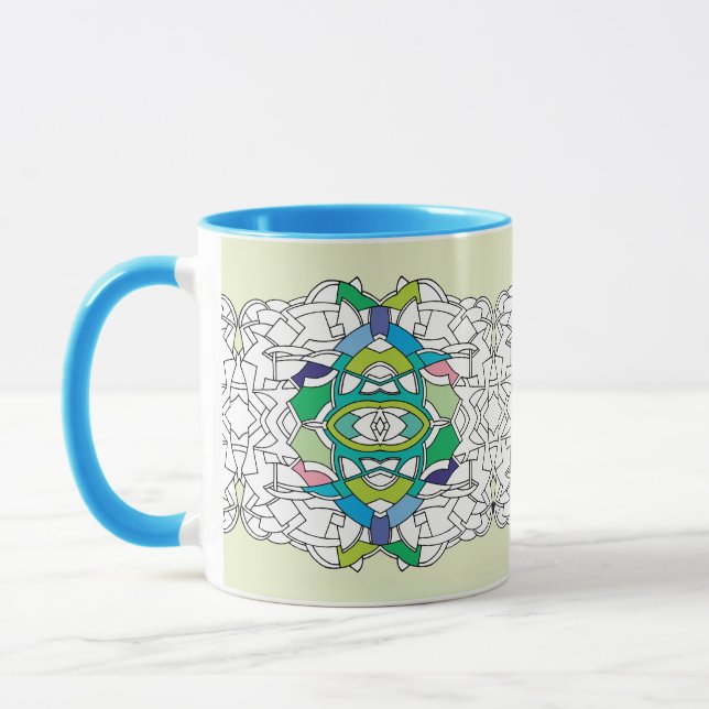Tasse à café motif (Gauche)