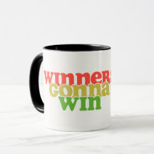 Tasse à café motivationnelle rétro groovy