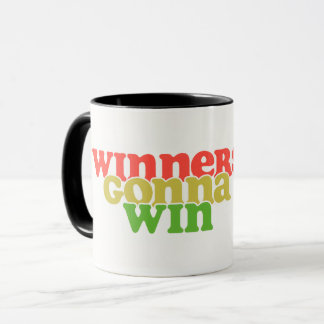 Tasse à café motivationnelle rétro groovy