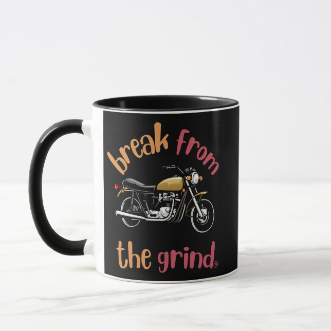 Tasse à café moto (Gauche)