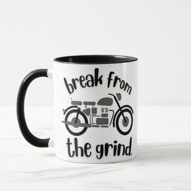 Tasse à café Moto 2 (Gauche)