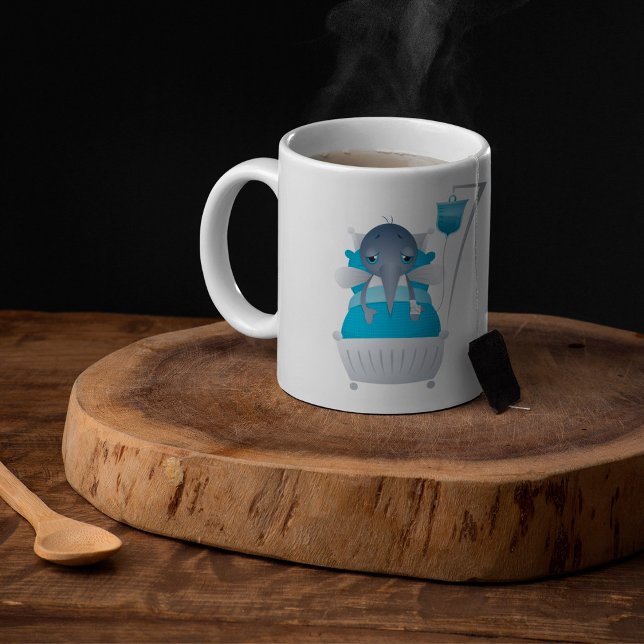 Tasse à café Moustique malade (Créateur téléchargé)