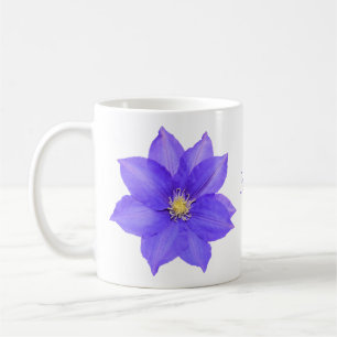 Tasse à café Mug Clématite Violette