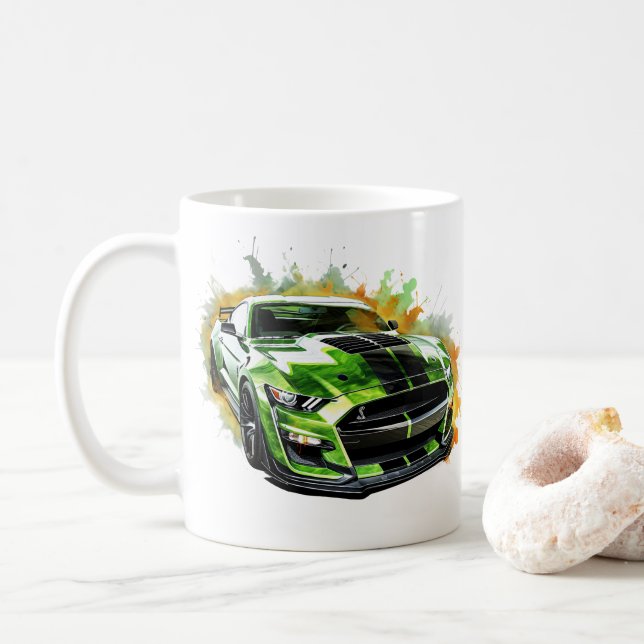 Tasse à café Muscle Car (Avec donut)