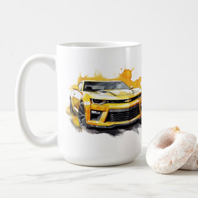 Tasse à café Muscle Car (Avec donut)