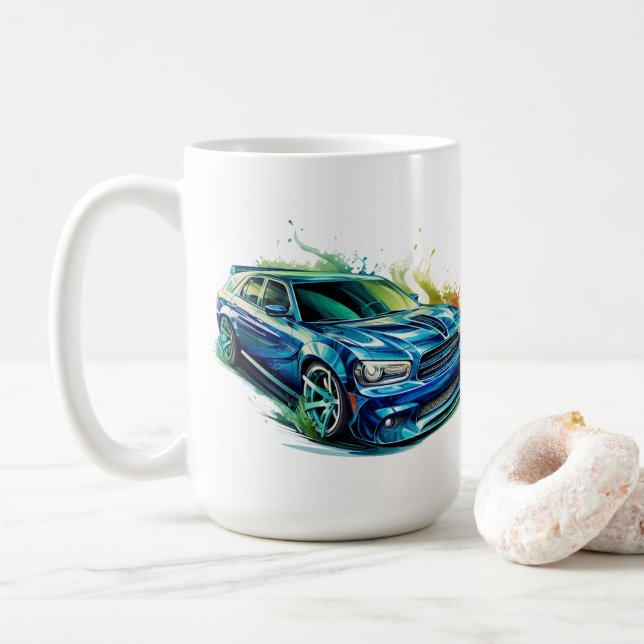 Tasse à café Muscle Car (Avec donut)