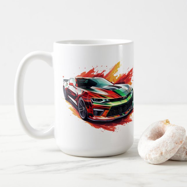 Tasse à café Muscle Car (Avec donut)