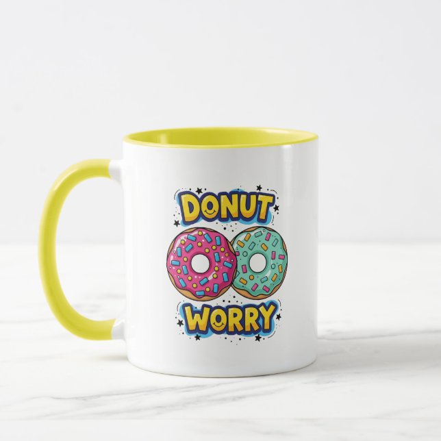 Tasse à café Ne t'inquiète pas (Gauche)