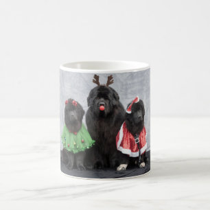 Tasse à café Noël Newfies