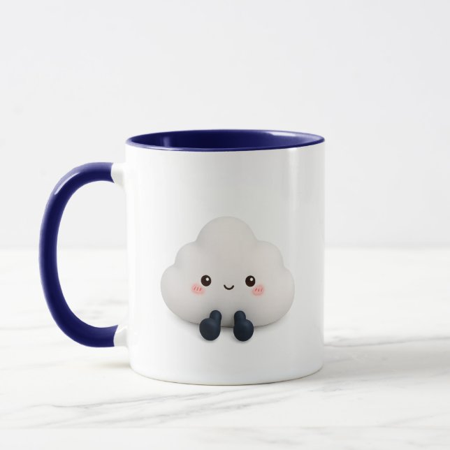 Tasse à café Nuage Mignon Kawaii (Gauche)