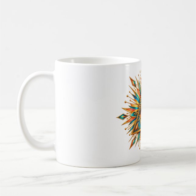 Tasse à café œil d'auréole ambre (Gauche)