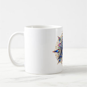 Tasse à café Œil de Saphir de Minuit