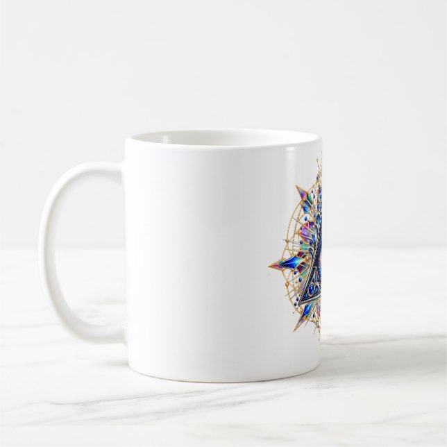 Tasse à café Œil de Saphir de Minuit (Gauche)