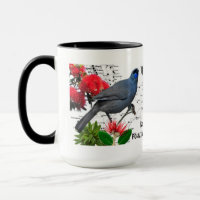 Tasse à café Oiseau Natif de Nouvelle-Zélande
