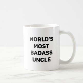 Tasse à café Oncle le Plus Badass du Monde