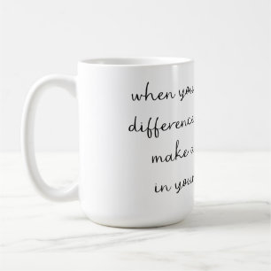 Tasse à café optimiste