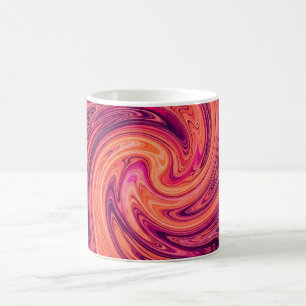 Tasse à café Orange Coucher de Soleil Nébuleuse Ga