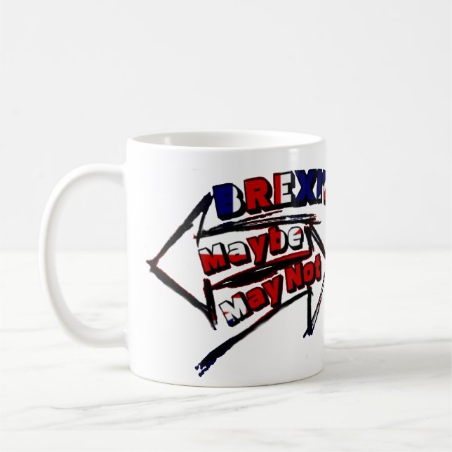 Tasse à café ou mug Brexit (Gauche)