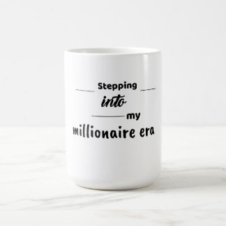 Tasse à café ou tasse à thé avec affirmation