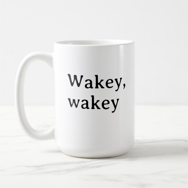Tasse à café ou thé drôle (Gauche)
