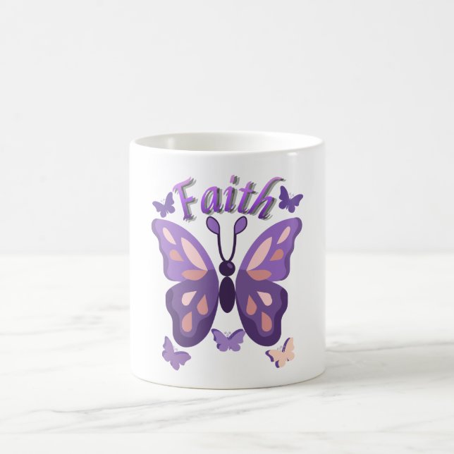 Tasse à café Papillon de la Foi (Centre)