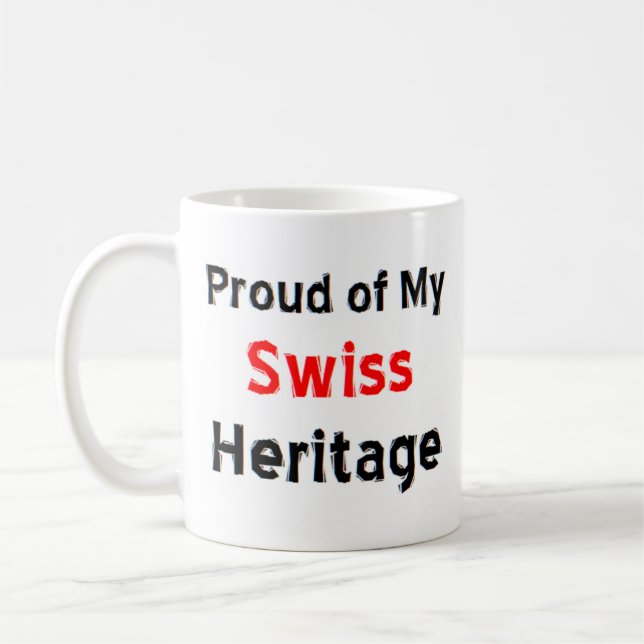 tasse à café patrimoine suisse (Gauche)