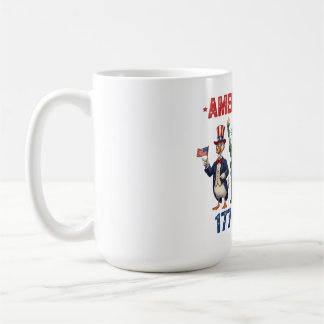 Tasse à café patriotique drôle de 250 ans d'Amériq