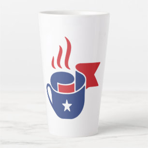 Tasse à café patriotique moderne drapeau USA mug p