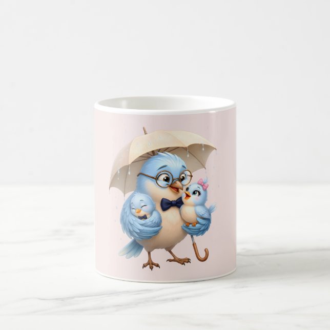 Tasse à café Père Oiseau pour Papa (Centre)