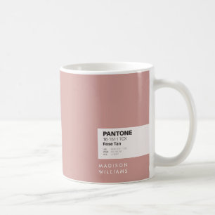 Tasse à café personnalisée au nom minimaliste