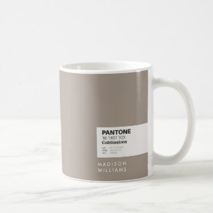 Tasse à café personnalisée au nom minimaliste