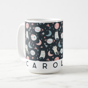 Tasse à café personnalisée avec nom personnalisé m