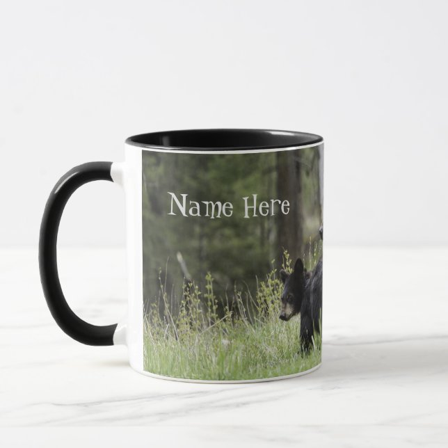 Tasse à café personnalisée avec ours (Gauche)