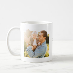Tasse à café personnalisée avec photo complète de 