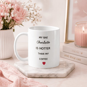 Tasse à café personnalisée moderne pour Bae